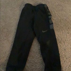 Black nike sweat pants